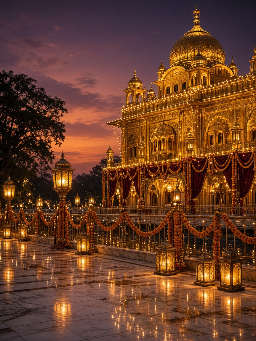 Gurdwara lights