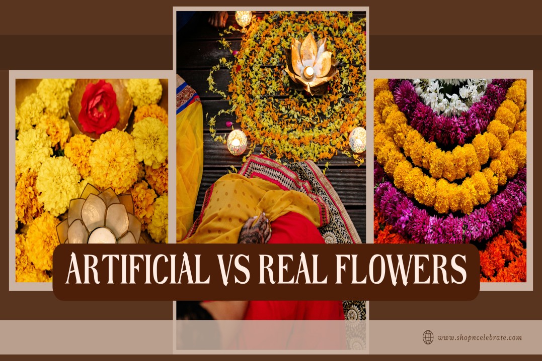 Artificial vs Real Flowers