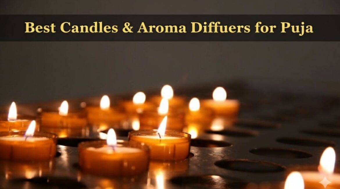 Best Candles & Aroma Diffusers for Puja