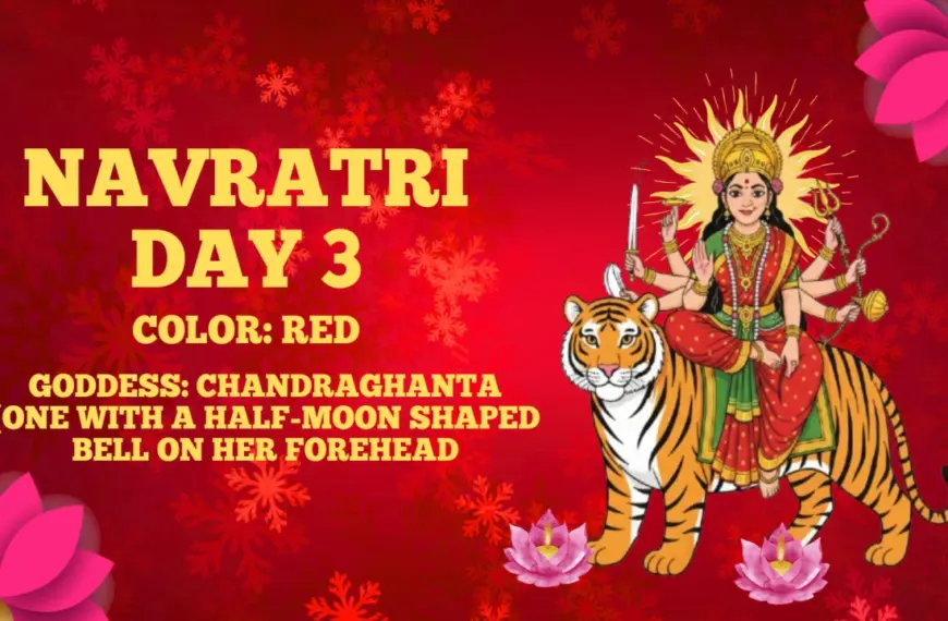 Chandraghanta (One with a half-moon shaped bell on her forehead) – Day 3 of Navratri