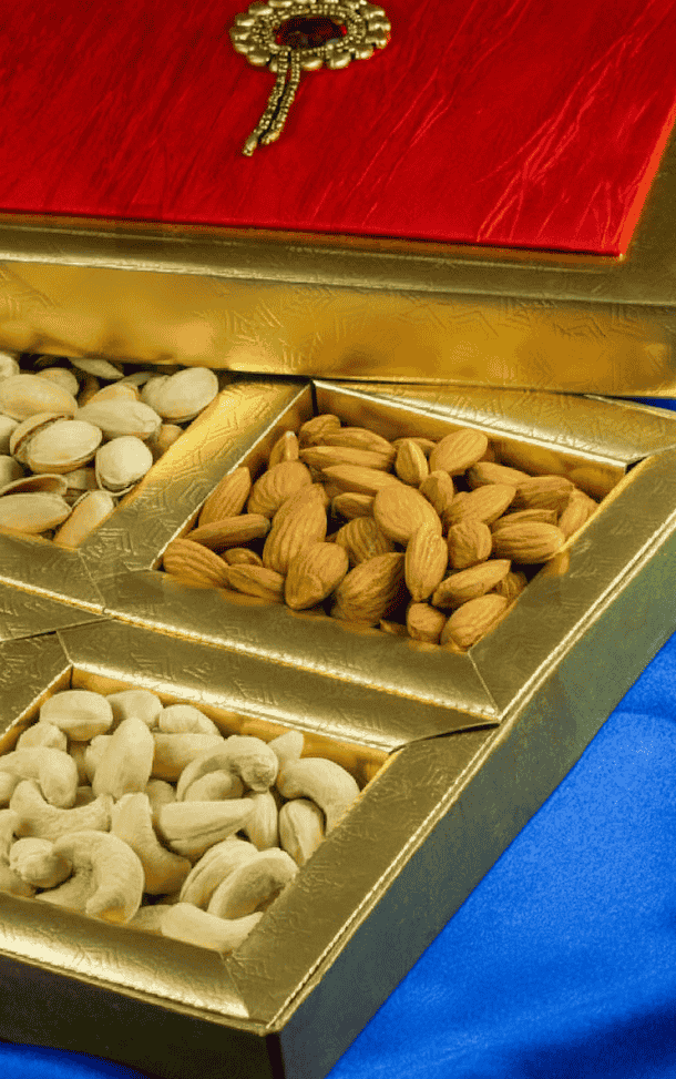 Assorted Diwali sweets and namkeen combo hamper – Shopncelebrate gift pack