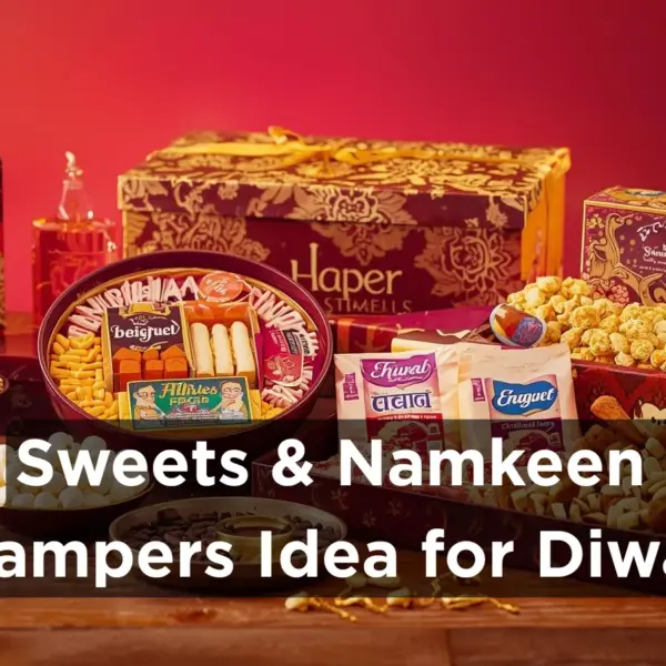 Sweets & Namkeen Hampers Idea for Diwali